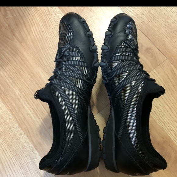 Skechers leather sequin fabric rare sparkle - Picture 2 of 6